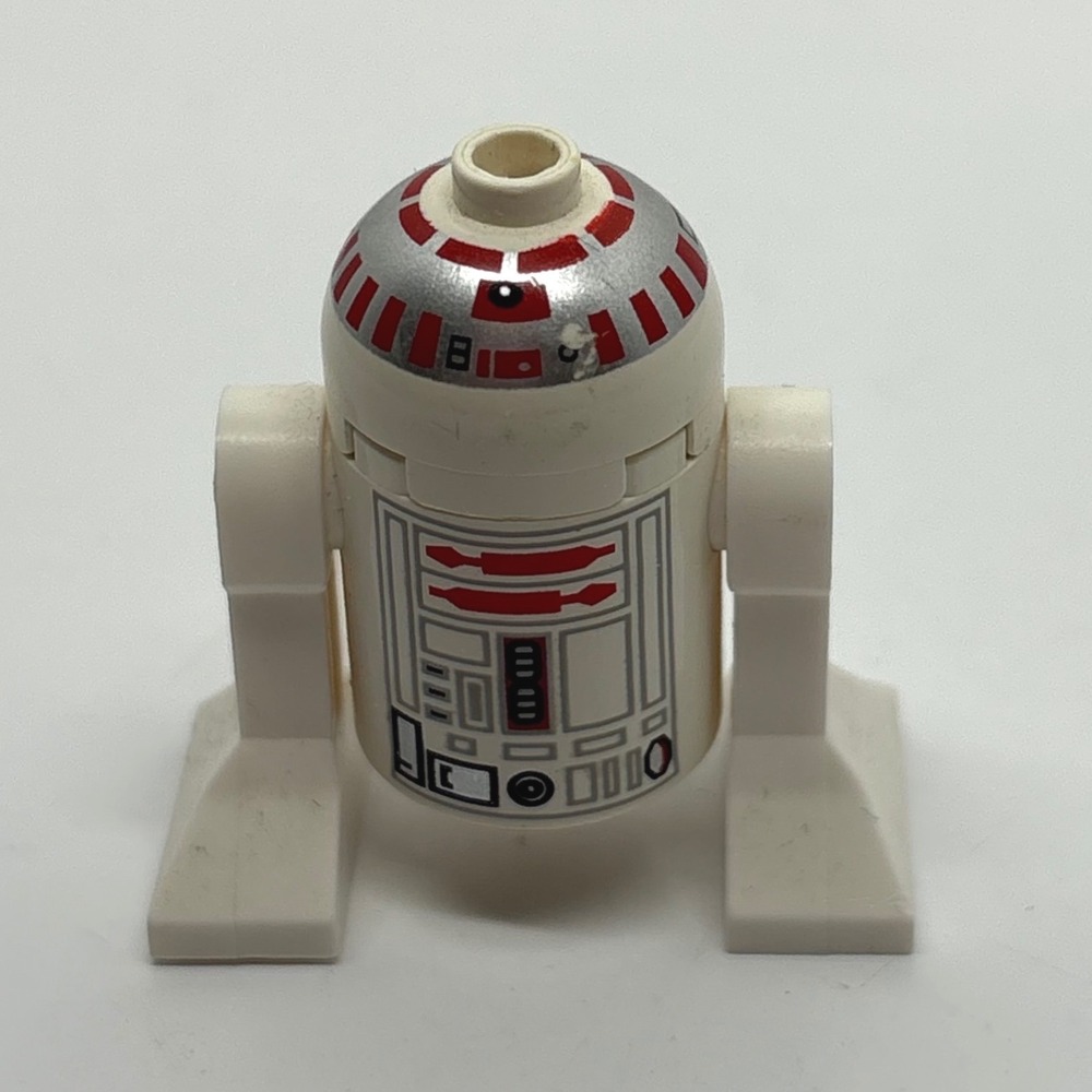 LEGO Star Wars R2-D4 Minifigure sw0217 White Silver Red Droid 7658 Clone Wars